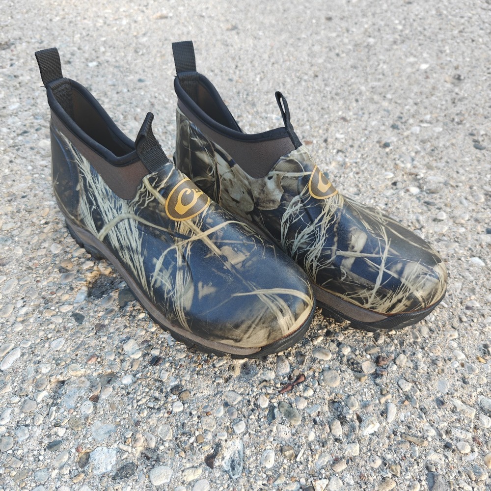 Drake Waterfowl Camp Shoes / Ankle Boots in Realtree Advantage MAX-4 Mens 10
